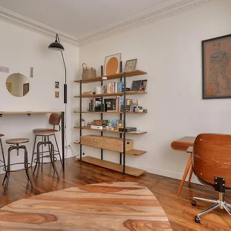 Superbe T1 Bien Equipe A Proximite De Montmartre Lägenhet *